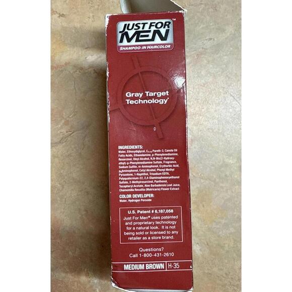 Just for Men 4933 Hair Color, Medium Brown - Picture 3 of 9